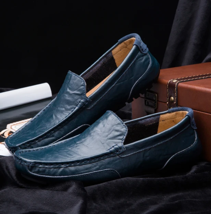 Kent™ | Handgjorda loafers i läder