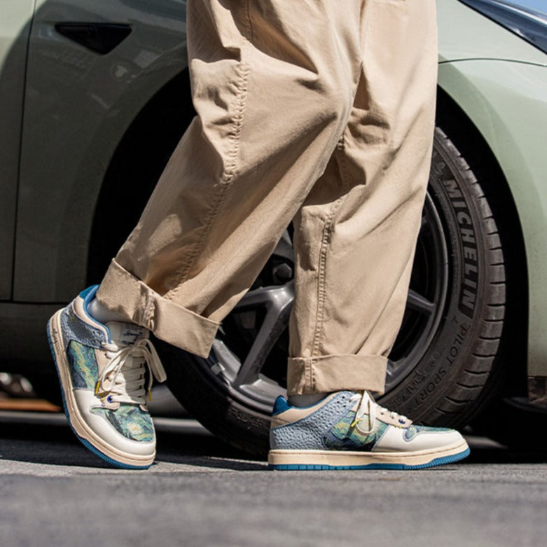 Van Gogh-inspired Starry Night sneakers