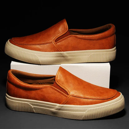 Alessandro - Mountainville kožené slip-on topánky