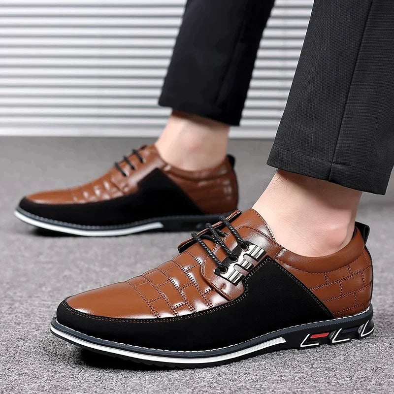 Harvard Orthopedic Leather Shoes